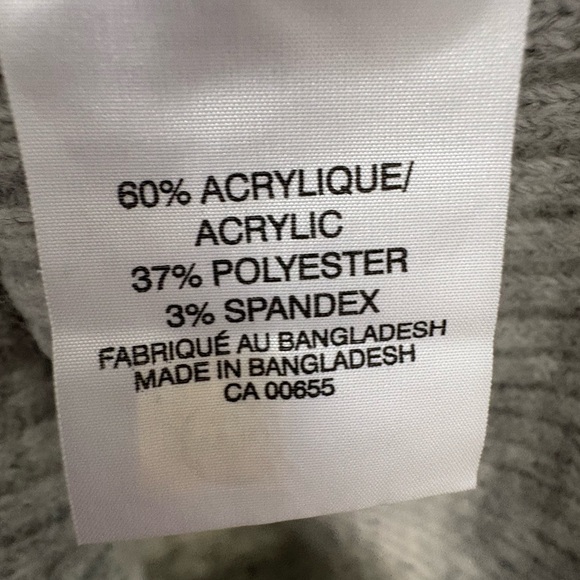 Smart Set Heathered Gray Cowl Neck Sweater - Picture 5 of 8